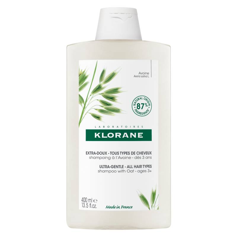 KLORANE - Shampoo extra-suave a la leche de Avena 400ml