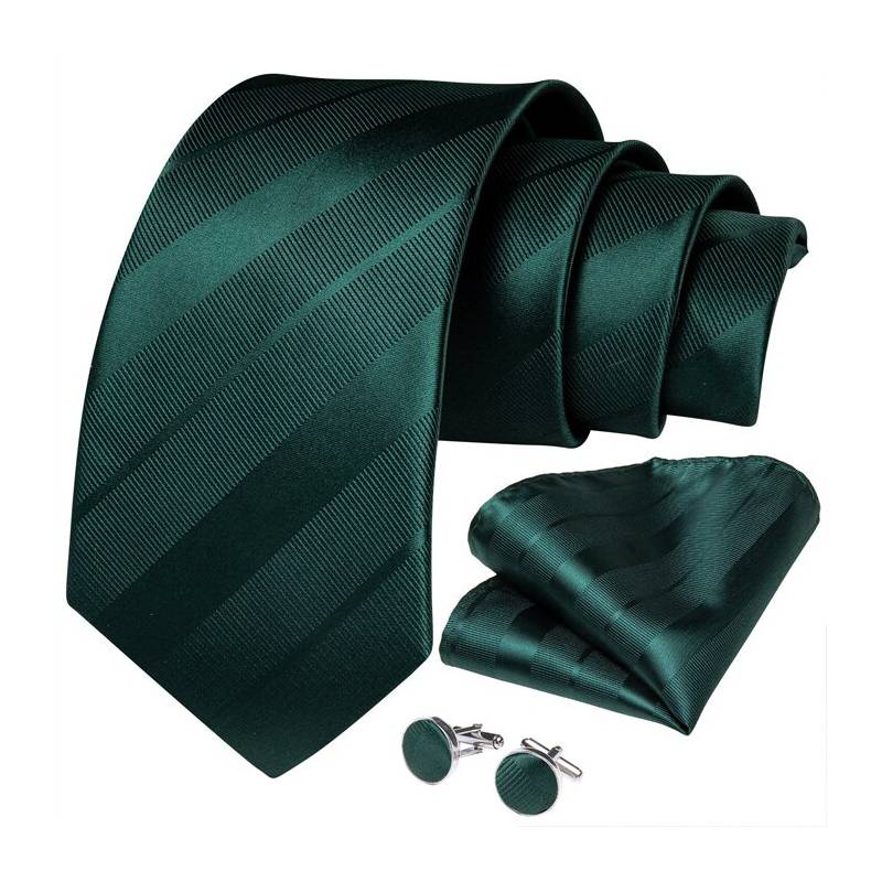 SONEC Set Corbata Hombres paño y gemelos. Emerald | falabella.com