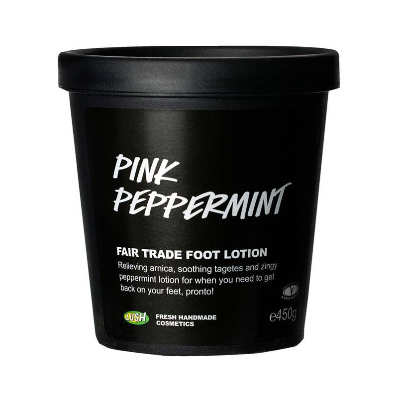 LUSH - Pink Peppermint Crema De Pies