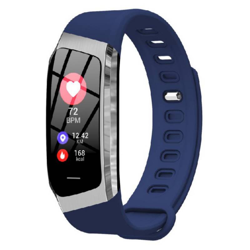 COMPRAPO - Reloj Inteligente Smart Band Bluetooth E18 Azul-P