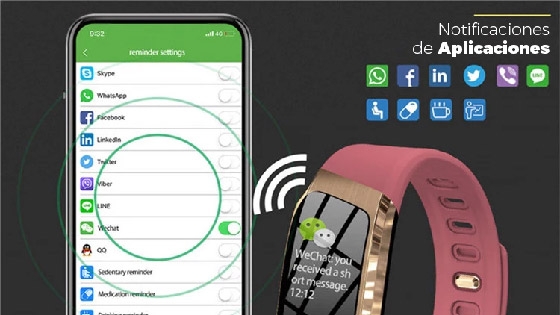 Reloj Inteligente Smart Band Bluetooth E18 #Fitness #Smartwacth - CompraPo.cl