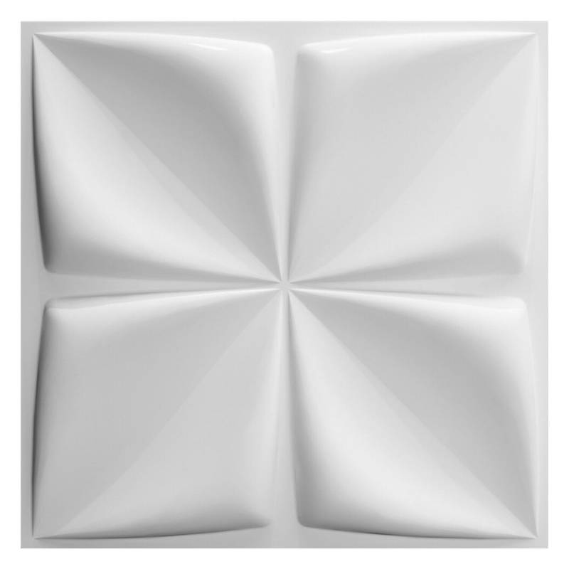 FOKUS HOME - Panel 3D Aryl - Caja Con 24 Paneles -50X50Cm - 6M2