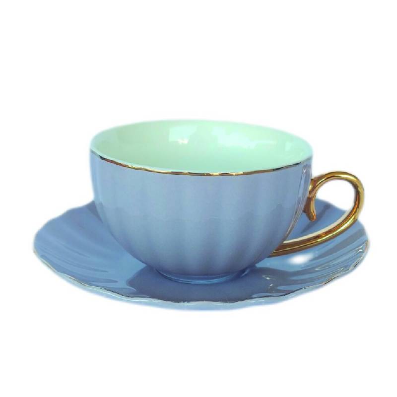 Taza Camelia Lila Porcelana 250 Ml 