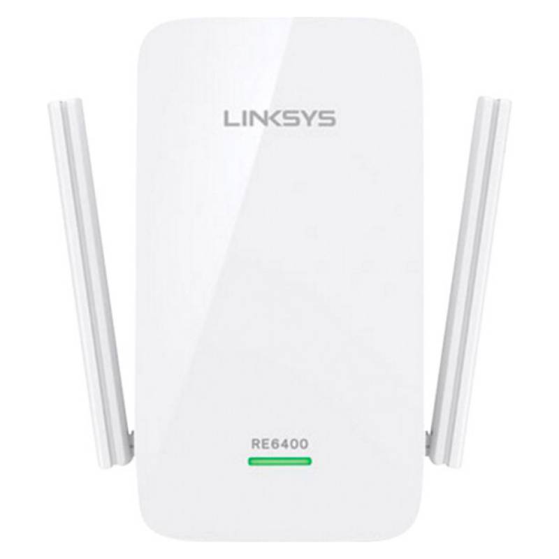 LINKSYS - Extensor de red Linksys Wi-Fi AC1200- Blanco