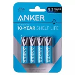 ANKER - Pilas Alcalinas Aa 4-Pack Anker