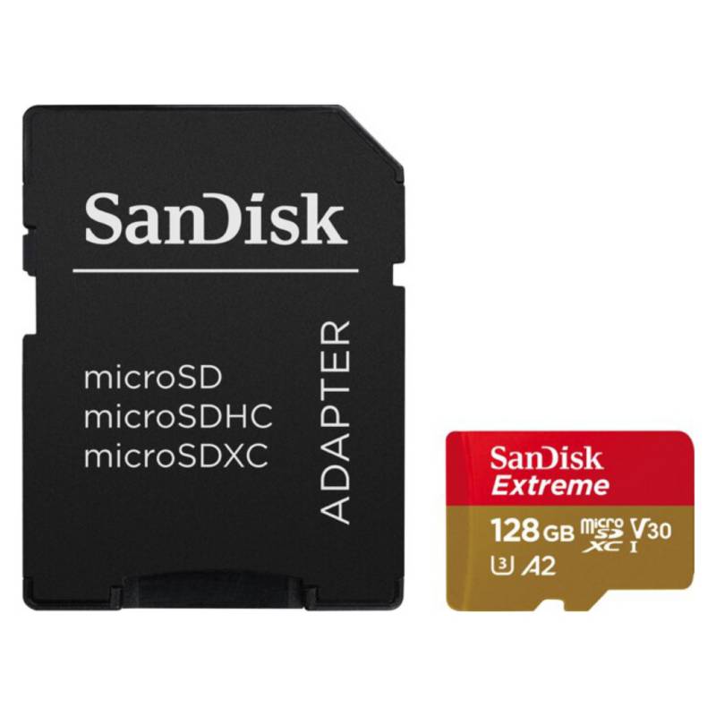 SANDISK - Sandisk Micro Sd 128gb Extreme A2 4k 160M/S