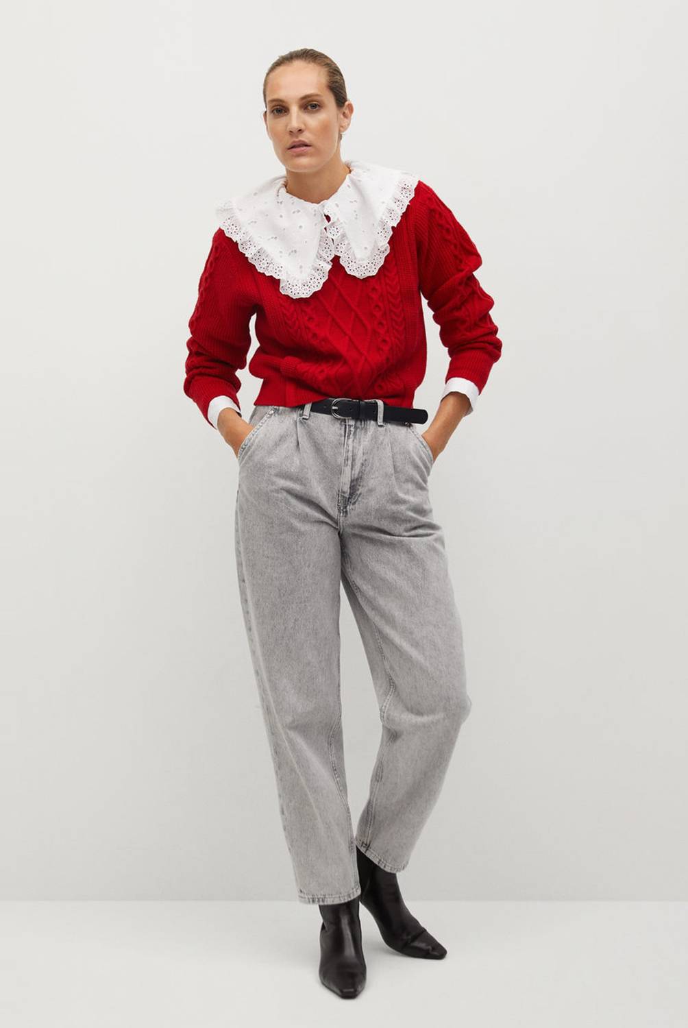 MANGO - Sweater Overall Mujer