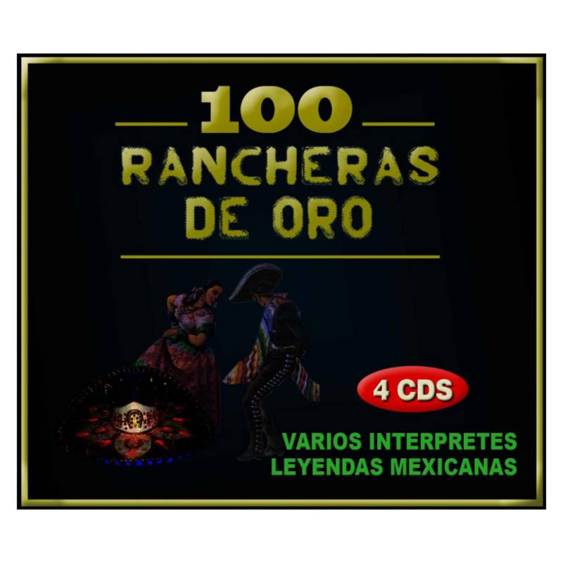 PLAZA INDEPENDENCIA - Cd Varios Artistas/ 100 Rancheras De Oro