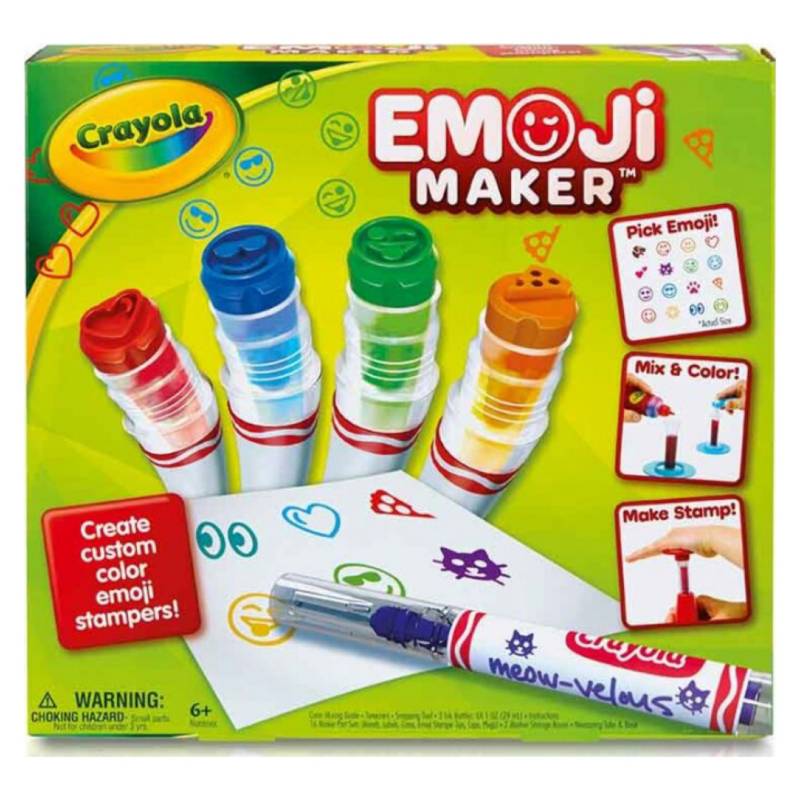 CRAYOLA - Set Marcadores -Emoji Maker