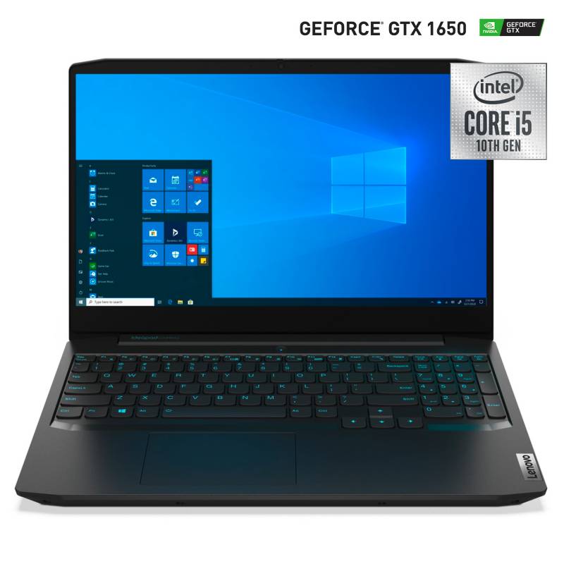 LENOVO - Notebook Ideapad Gaming 3i Intel Core i5 8GB RAM 1TB NVIDIA GeForce GTX 1650 4GB GDDR6 15.6"