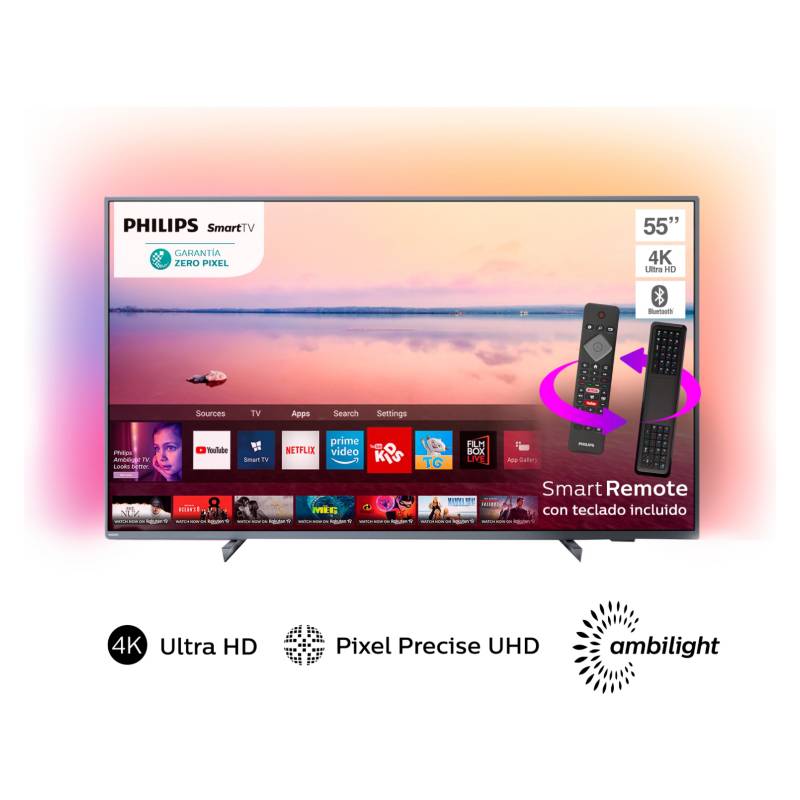 PHILIPS - LED 55" 55PUD6794 Ambilight 4K Ultra HD Smart TV