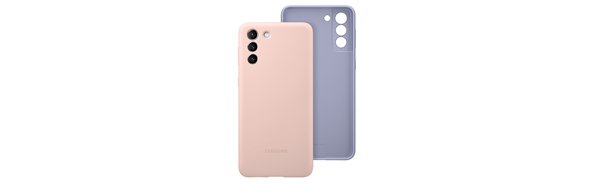 Samsung Carcasa Silicone Cover para Galaxy S21+ 5G Gris