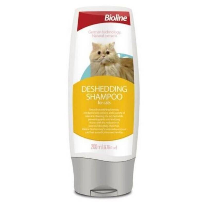 BIOLINE - Shampoo Liquido Anti Caída Pelaje 200 Ml/Gato