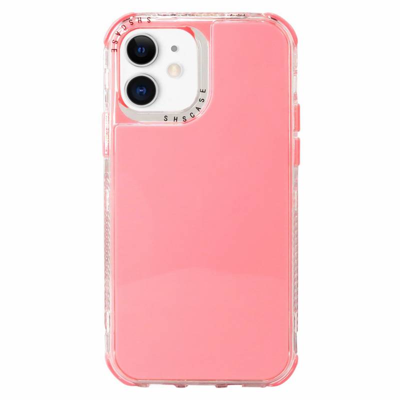 Motomo - Carcasa Iphone 11 Clear 360 Rosa Pastel