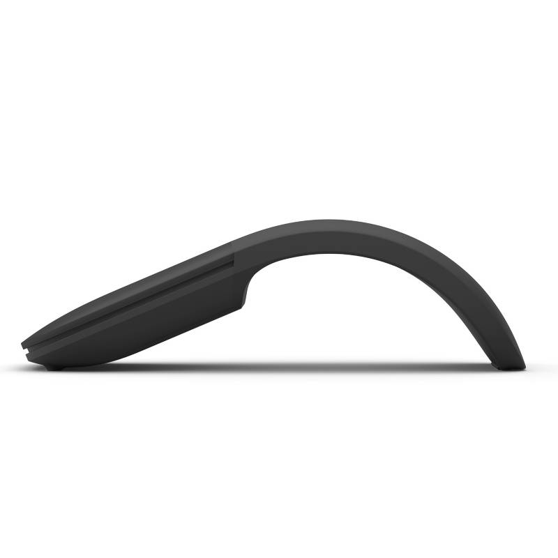 Microsoft - Arc Mouse Black Mouse Inalámbrico para PC Curvo Microsoft