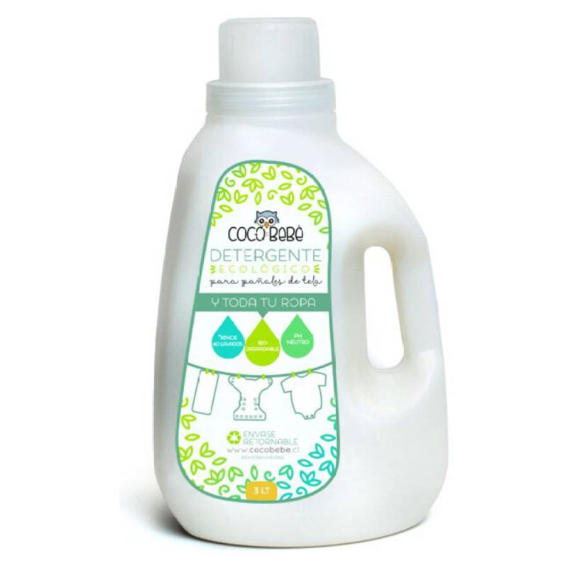 COCO BEBE - Detergente Ecológico para Pañales de Tela