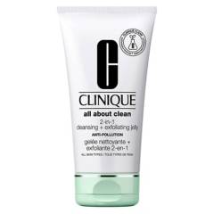 CLINIQUE - Gel Limpiador Y Exfoliante All About Clean And Trade 2-In-1 Anti-Pollution 150 Ml Clinique