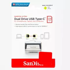SANDISK - Sandisk Ultra Dual USB-C 128GB Sandisk