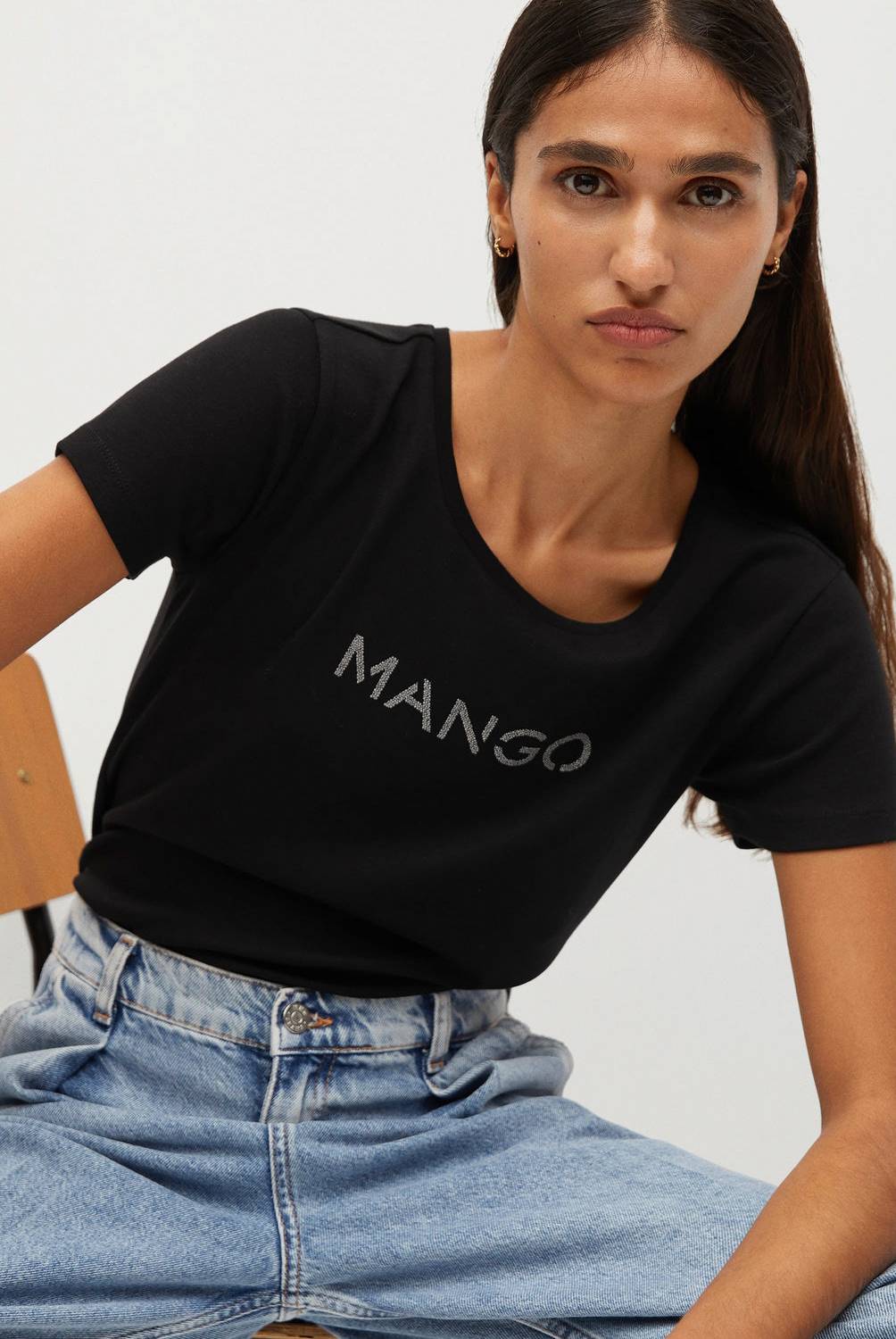 MANGO - Polera Mangologo Algodón Orgánico
