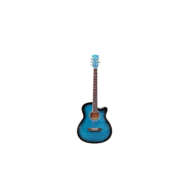 LA VALENCIANA - Guitarra Clasica 40  Funda Azul