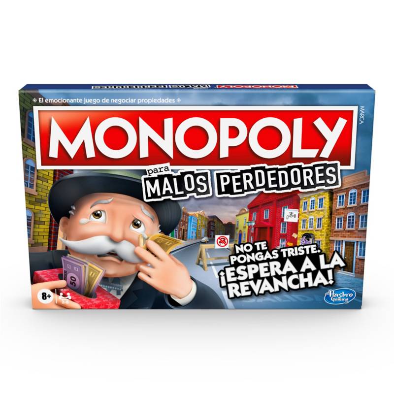MONOPOLY - Monopoly Juegos De Mesa Hasbro Gaming Para Malos Perdedores