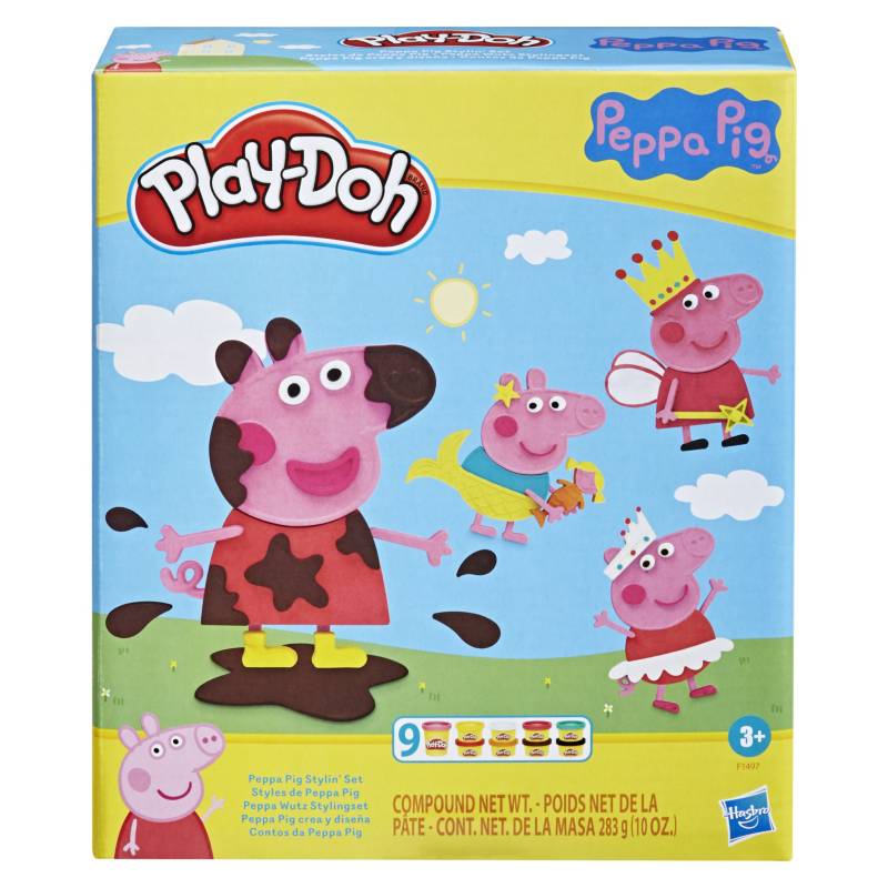 Play Doh Play Doh Masas Y Plastilina Crear Y Diseña Peppa Pig |  