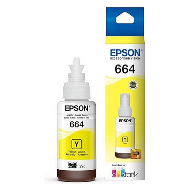 Epson Tinta Epson T664 Original 70ml Amarillo 0492