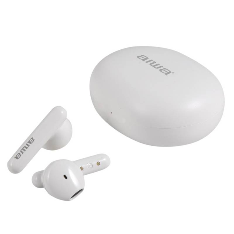 AIWA - Audífonos Tws Slim Bluetooth Táctil Aiwa Aw-D4