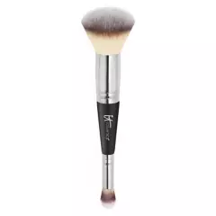 IT COSMETICS - Brocha Doble Para Base De Maquillaje Y Corrector Heavenly Luxe Complexion Perfection Brush 7 It Cosmetics