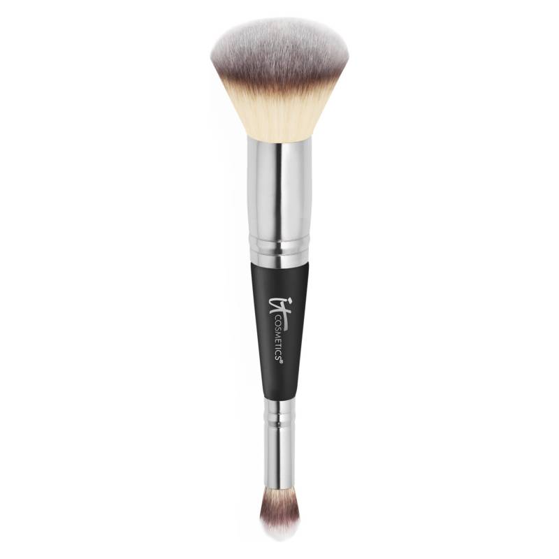 IT COSMETICS - Brocha Doble para Base de Maquillaje y Corrector Heavenly Luxe - Complexion Perfection Brush #7