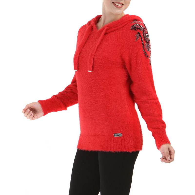 DISHE JEANS - Sweater Rojo Piedras Negras