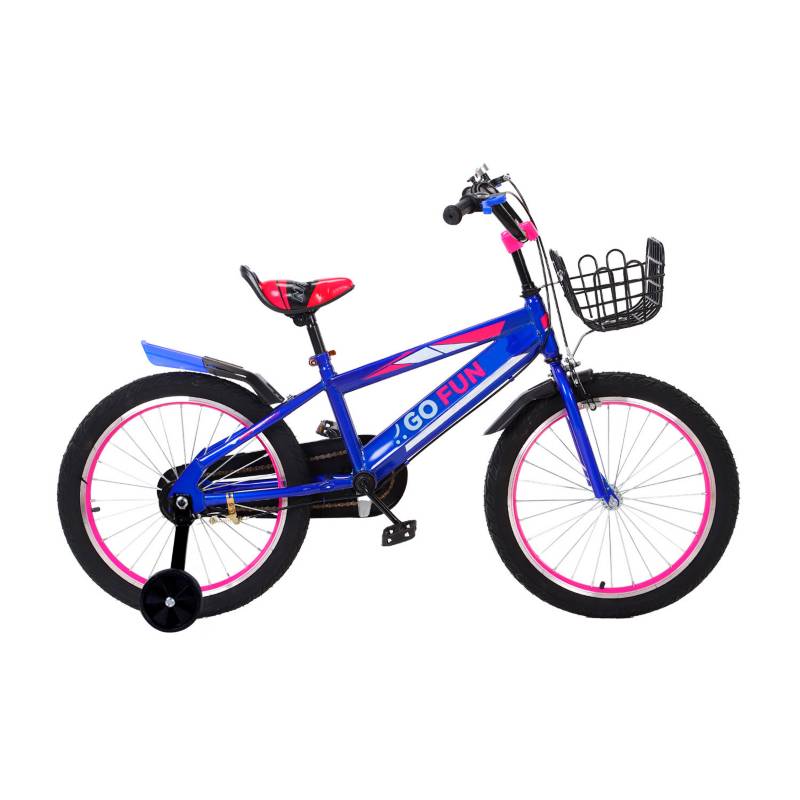 GO FUN - Bicicleta Infantil Anza Aro 16 Azul