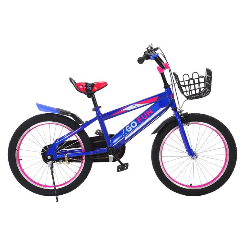 GO FUN - Bicicleta Infantil Anza Aro 20 Azul