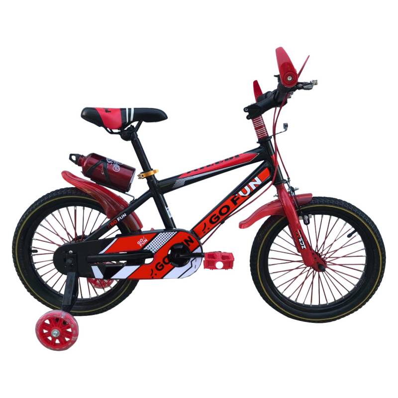 GO FUN - Bicicleta Infantil Bido Ii Aro 14 Rojo