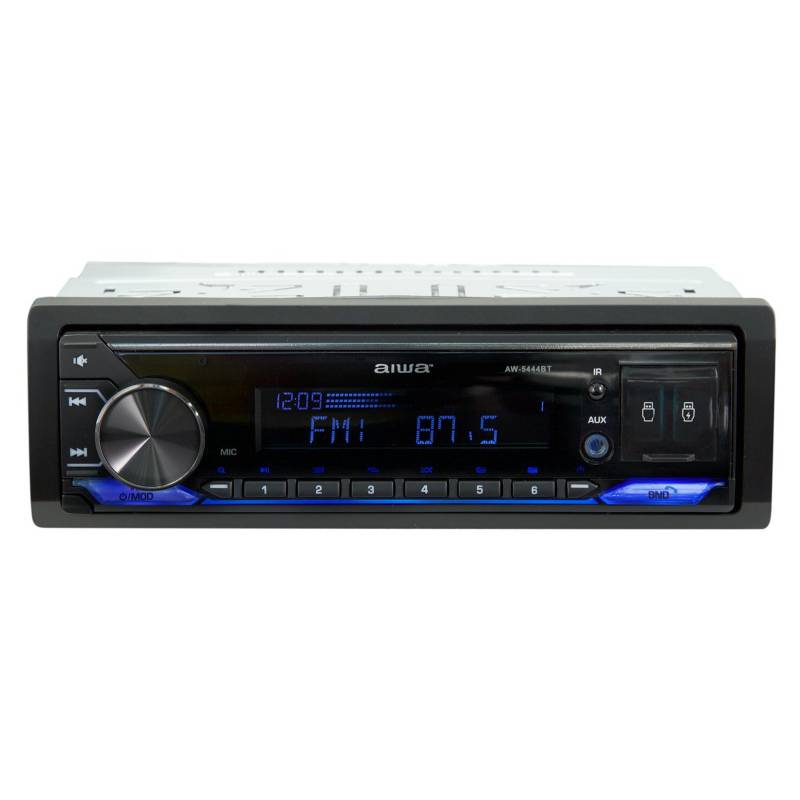 AIWA - Radio 1 Din Bluetooth 2 Usb Fm Mp3 Aiwa Aw-5444Bt