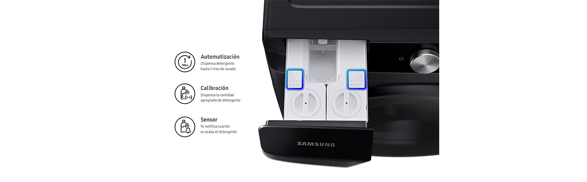 Samsung Lavadora Secadora Eco Bubble¿, AI Control, AI Wash, 20/12 kg