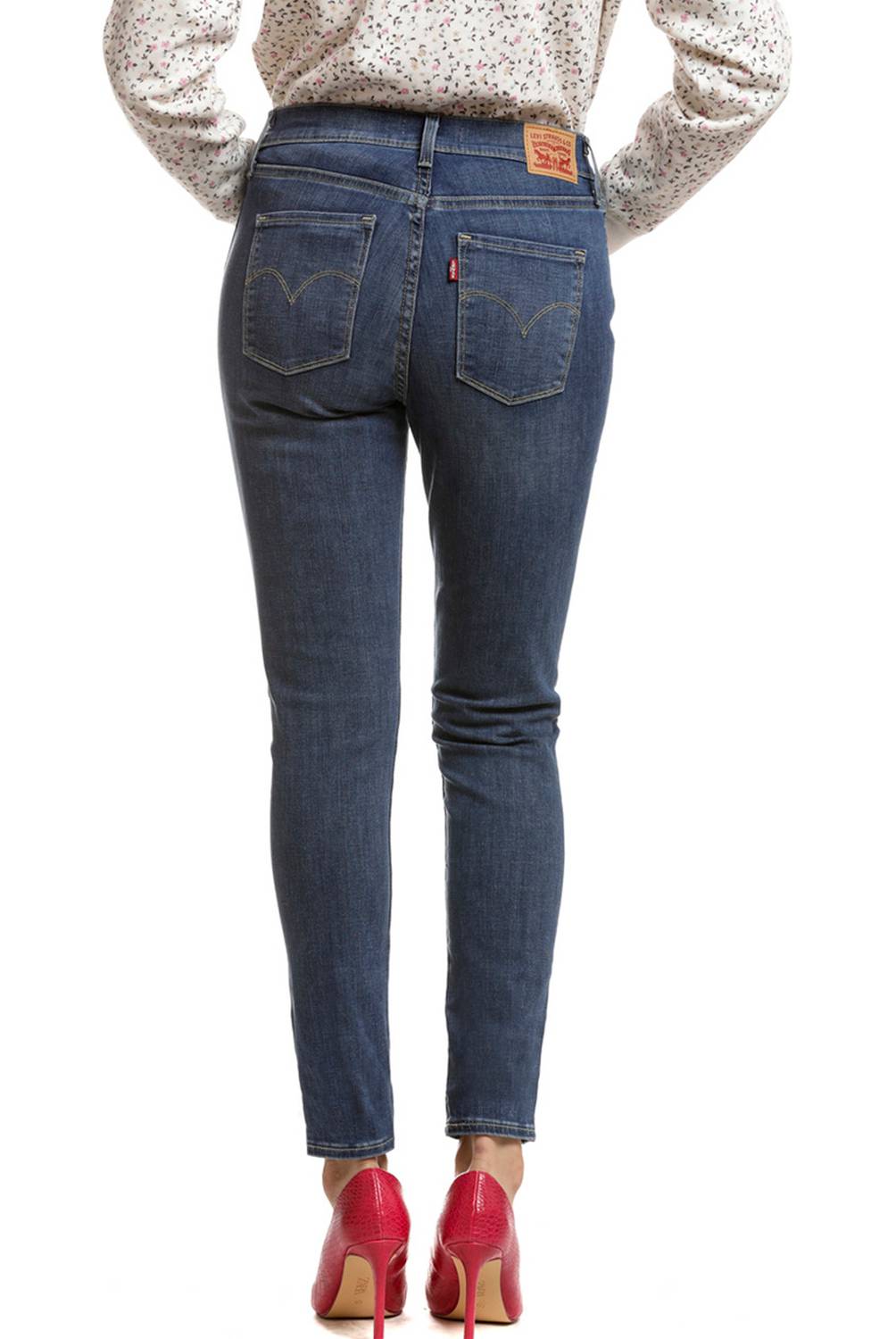 LEVIS - Jeans Slim Tiro Medio Mujer