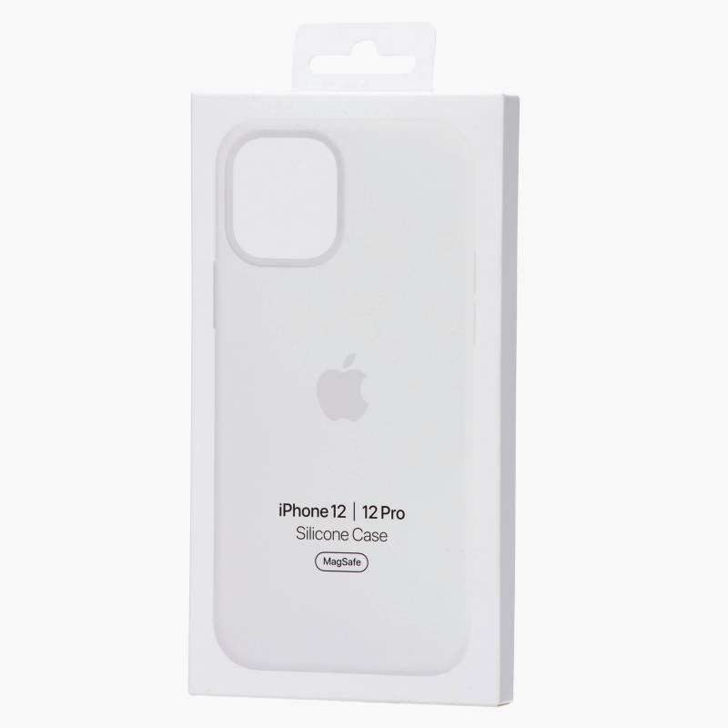 APPLE - Carcasa Silicona Iphone 12-12 Pro Ms Blanca Apple