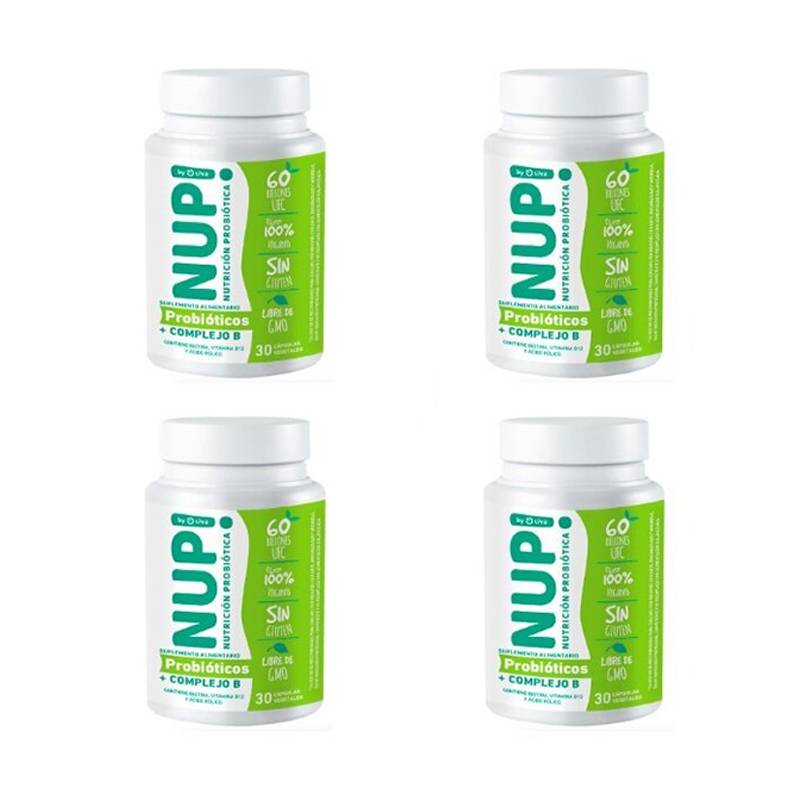 NUP - Family Box Probióticos 60bVitaminas BBiotinaB12