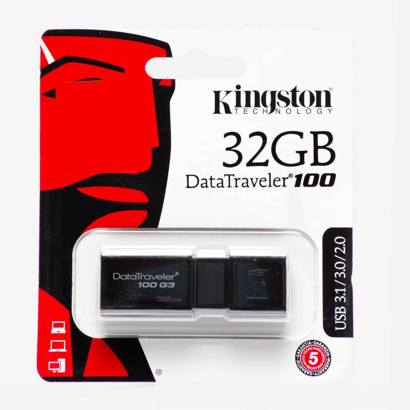 KINGSTON - Pendrive DT100 32GB 2.0