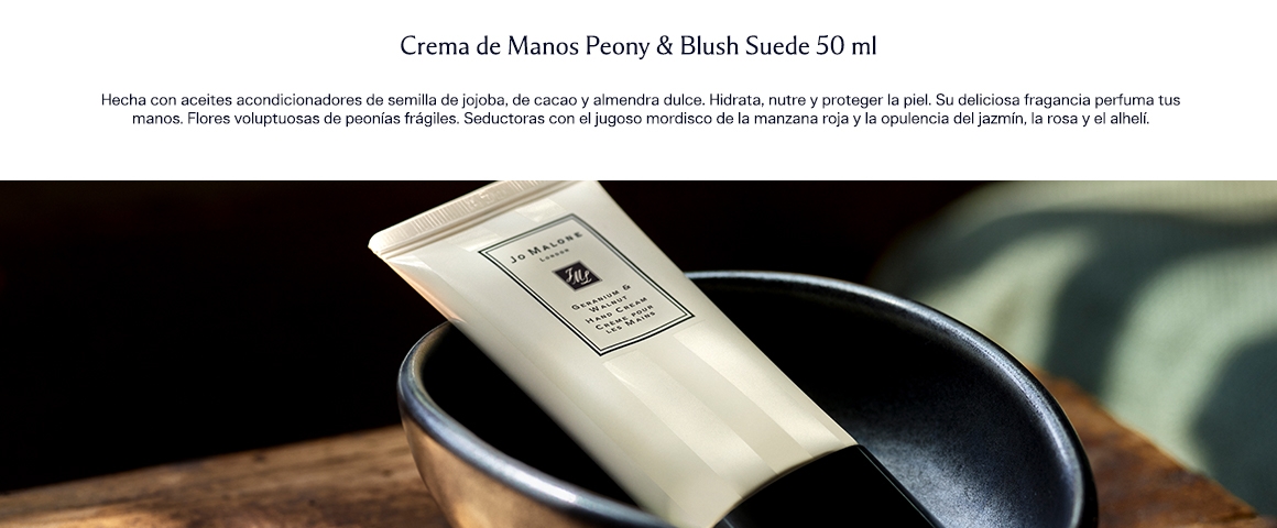 Crema de Manos Peony & Blush Suede 50 ml