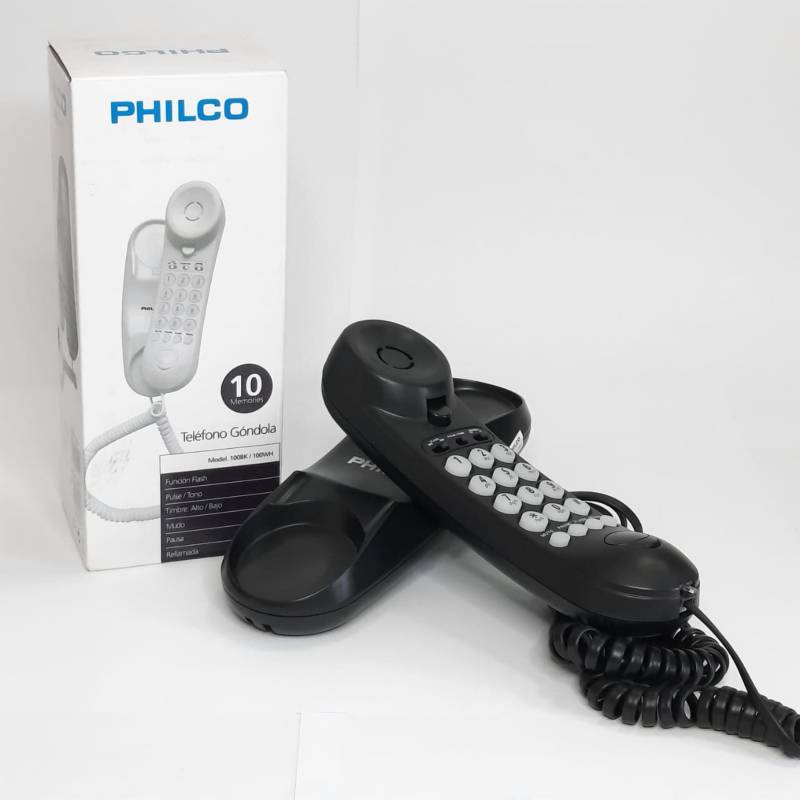 PHILCO - Teléfono Philco 100BK Góndola Negro