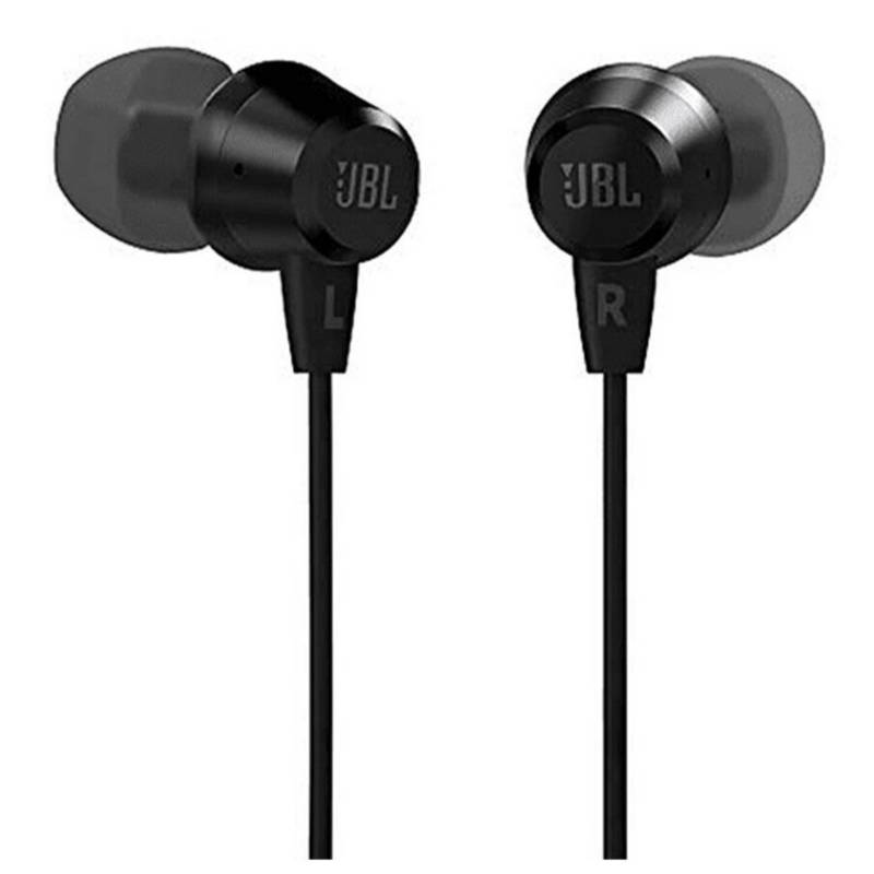 JBL - Audífonos Jbl C50hi In Ear Con Cable Negro