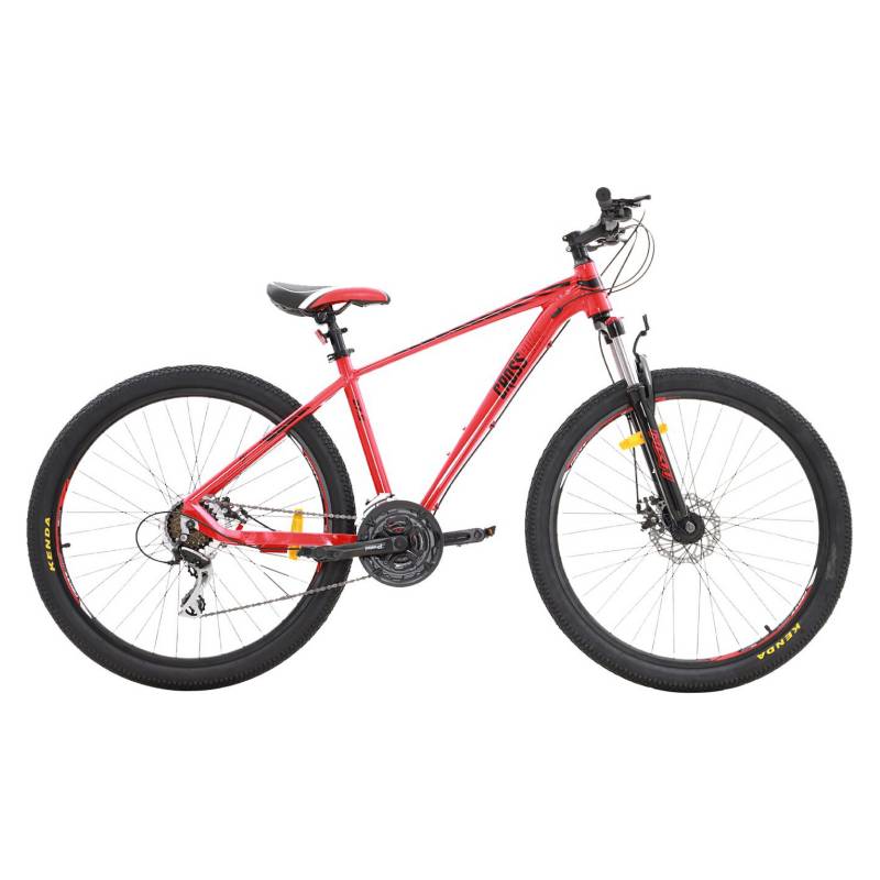 ASIAMERICA - Bicicleta Mountain Bike 27.5¿ 24Vel. Rojo