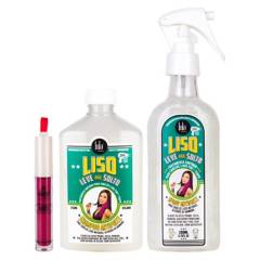 LOLA COSMETICS - Set Antifrizz Liso Shampoo 250 ml + Spray 200 ml