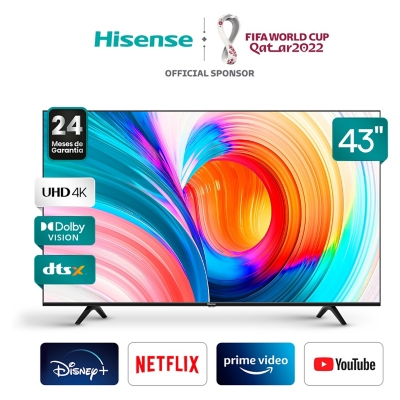 HISENSE LED 43 43A6G 4K HDR Android Smart TV 2020/21 Hisense