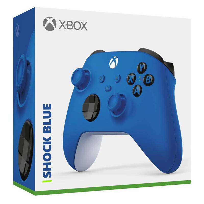 MICROSOFT - Control Xbox One Shock Blue Xbox Series