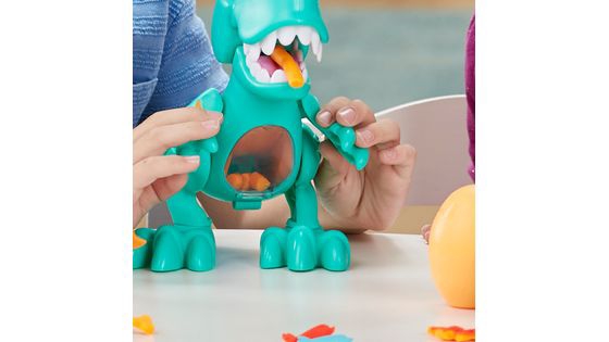 Rex el dino glotón de Play-Doh