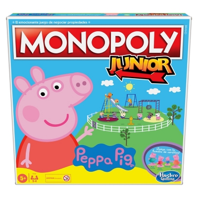 Monopoly Juegos De Mesa Hasbro Gaming Junior Peppa Pig
