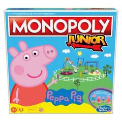 MONOPOLY - Monopoly Juegos De Mesa Hasbro Gaming Junior Peppa Pig